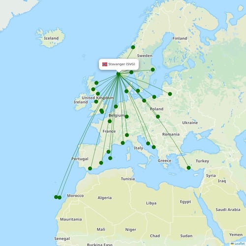 Ruttkarta SVG