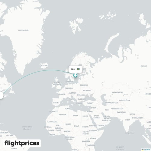 ARN–JFK