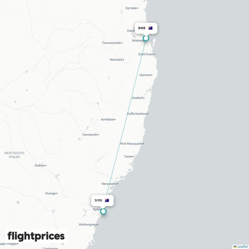 BNE–SYD