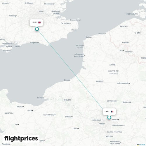 LGW–CDG