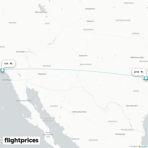 DFW–LAX