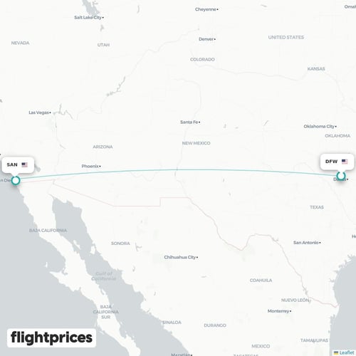 DFW–SAN