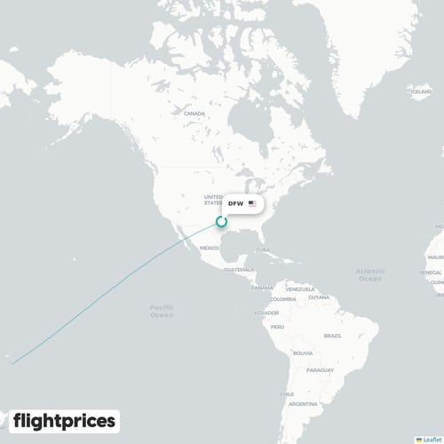 DFW–SYD