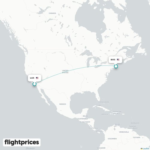 LAX–BOS