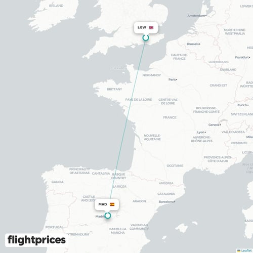 LGW–MAD