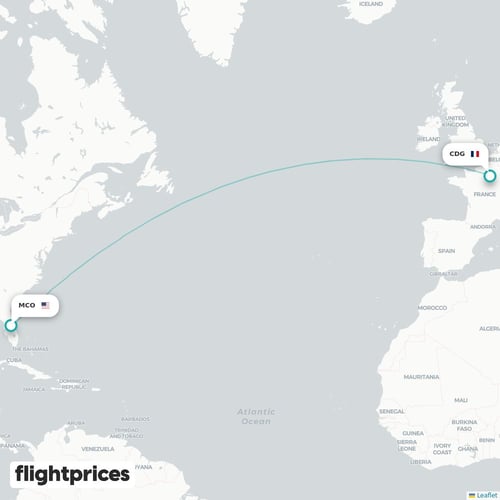 MCO–CDG
