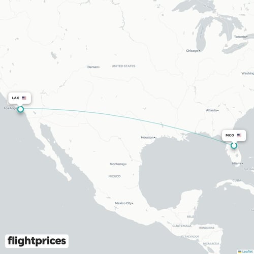 MCO–LAX