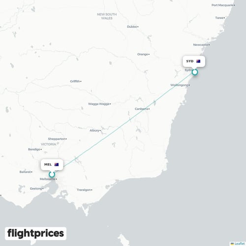 MEL–SYD