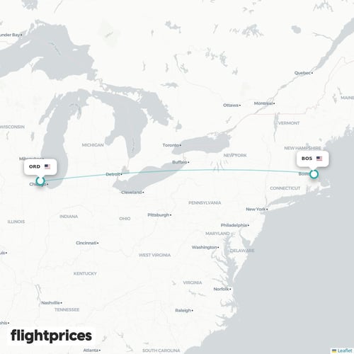 ORD–BOS