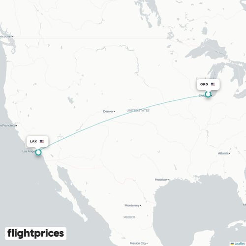ORD–LAX