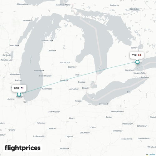 ORD–YYZ