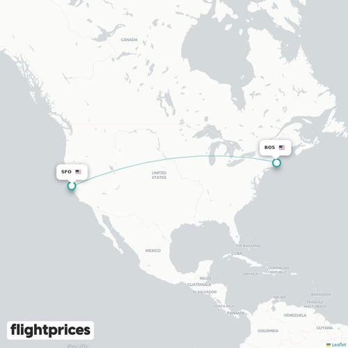 SFO–BOS