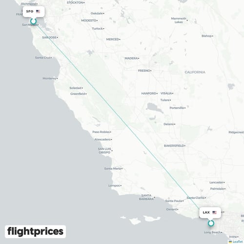 SFO–LAX