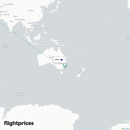SYD–DXB
