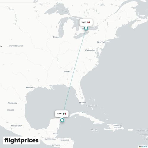 YYZ–CUN
