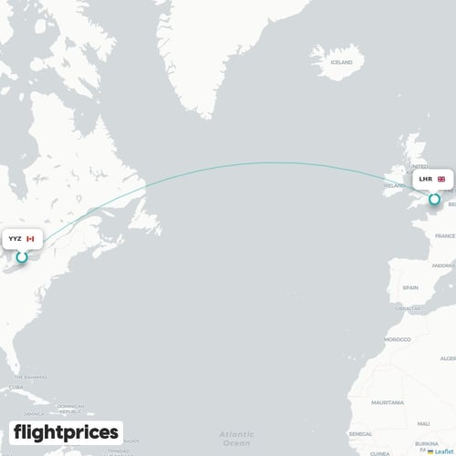 YYZ–LHR