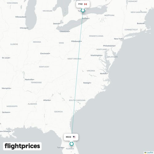 YYZ–MCO