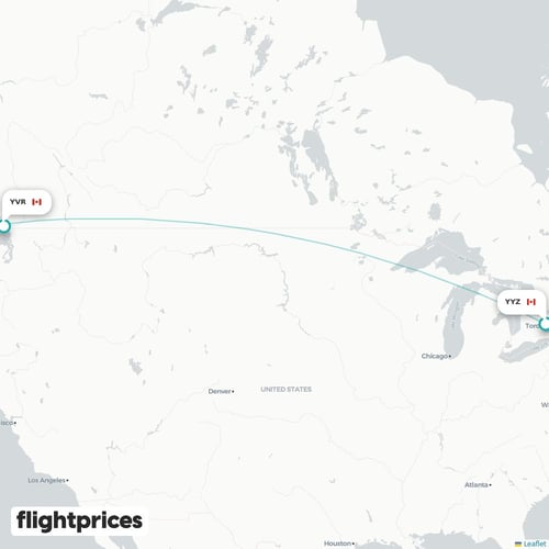 YYZ–YVR